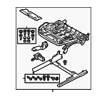 8W6881105AH - : Cushion Frame for Audi: A5 Quattro, RS5, S5 Image