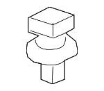 51478262533 - Body: Partition Clip for BMW: 528i, 528i xDrive, 530e, 530e xDrive, 530i, 530i xDrive, 535d, 535d xDrive, 535i, 535i GT, 535i GT xDrive, 535i xDrive, 540d xDrive, 540i, 540i xDrive, 550i, 550i GT, 550i GT xDrive, 550i xDrive, 640i, 640i Gran Coupe, 640i xDrive, 640i xDrive Gran Coupe, 640i xDrive Gran Turismo, 650i, 650i Gran Coupe, 650i xDrive, 650i xDrive Gran Coupe, ActiveHybrid 5, i3, i3s, M5, M550i xDrive, M6, M6 Gran Coupe, X5, Z4 Image