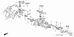 24481PYZ000 - Transmission - Manual: ARM, SELECT for Honda Image