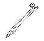 MR621731 - Body: Windshield Pillar Trim for Mopar Image