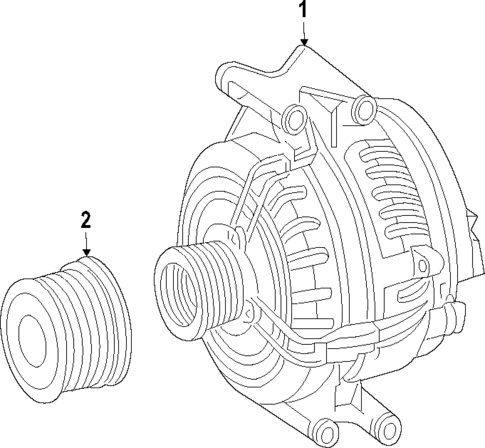 Alternator for 2020 Mercedes-Benz S63 AMG #0