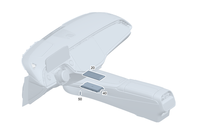 2238235200 - Electr. System: Mobile Phone Cradle for Mercedes-Benz: 300C, 300CD, 350SD, AMG GT 43, AMG GT 55, AMG GT 63 Pro, C300, C43 AMG, C63 AMG S E Performance, CLE300, CLE450, CLE53 AMG, E350, EQE 350, EQE 350 SUV, EQE 350+, EQE 350+ SUV, EQE 500, EQE 500 SUV, EQE AMG, EQE AMG SUV, EQS 450, EQS 450 SUV, EQS 450+, EQS 450+ SUV, EQS 580, EQS 580 SUV, EQS AMG, GLC300, GLC350e, GLC43 AMG, GLC63 AMG S E Performance, Maybach EQS 680 SUV, Maybach S580, Maybach S680, S500, S580, S580e, S63 AMG E Performance, SL43 AMG, SL55 AMG, SL63 AMG, SL63 AMG S E Performance Image image