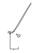 86132J6000 - Body: Side Molding for Kia: K900 Image