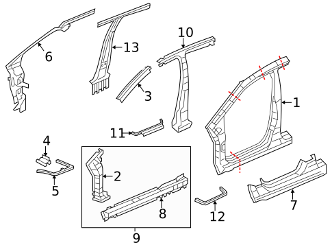 Aperture Panel for 2012 Honda Civic #0