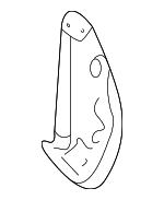 20368008785C56 - Body: End Cap for Mercedes-Benz Image