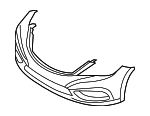 865113V000 - Body: Bumper Cover for Hyundai Image