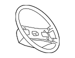 4A0419091E9AV - Steering: Steering Wheel for Audi: 100, 100 Quattro, 200, 200 Quattro, 80, 80 Quattro, 90, 90 Quattro, Cabriolet, Coupe Quattro, S4, V8 Quattro Image