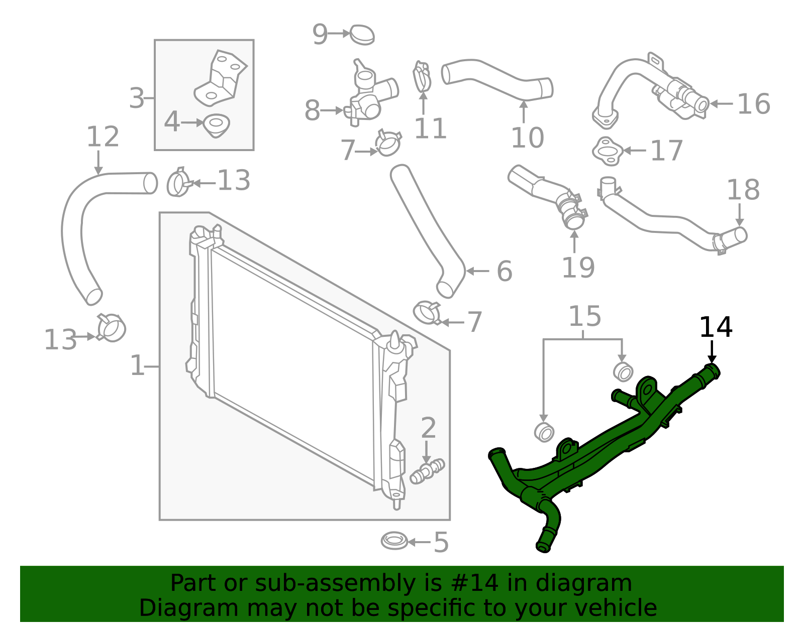 25458-2M050 - High-Quality Engine Coolant Pipe for 2020-2022 Hyundai ...