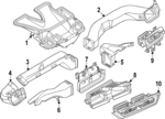 85H819723 - : Connector for Audi: Q6 e-tron, SQ6 e-tron Image
