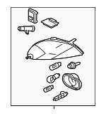C2P25620 - Electrical: Headlamp Assembly for Jaguar Image