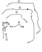 68137179AA - Emission Controls: Hose for Mopar Image