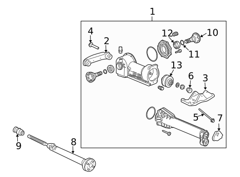 Carrier & Front Axles for 2005 Porsche 911 #0