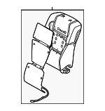 715060C010 - Body: Seat Back Assembly for Toyota: Sequoia Image