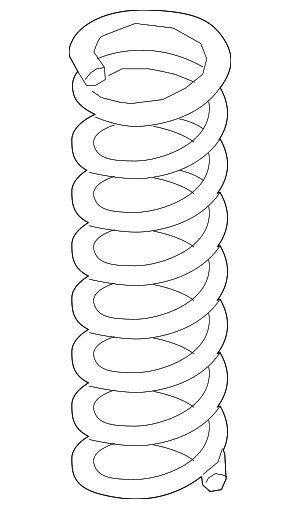 55350B1720 - : Coil Spring for Hyundai Image