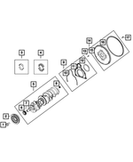 6508879AA - 8.4L Gas; Engine: Hex Head Locking Bolt, Mounting for Mopar Image