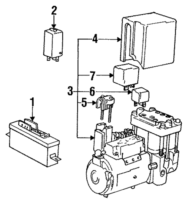 34521179131 - Electrical: Relay for BMW Image