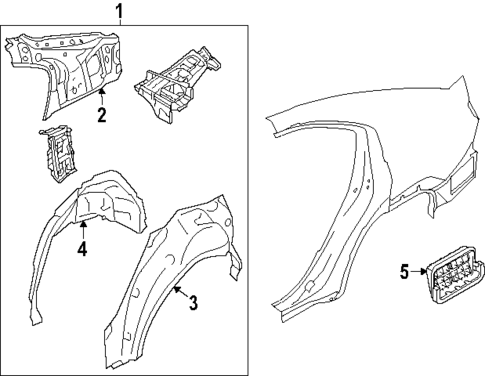 Inner Structure for 2025 Subaru WRX #0