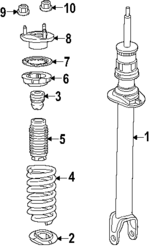 206323420064 - Suspension: Bearing Assembly for Mercedes-Benz Image