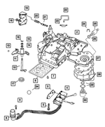 52854083AA - Automatic Transmission 4 Speed [DG8]: Transfer Plate Body for Mopar Image
