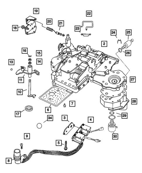 Valve Body for 2003 Dodge Ram 3500 #0