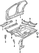 25642485 - Body: Uniside Assembly for Cadillac: Seville Image
