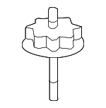 5193102110 - Body: Spare Retainer for Toyota Image image