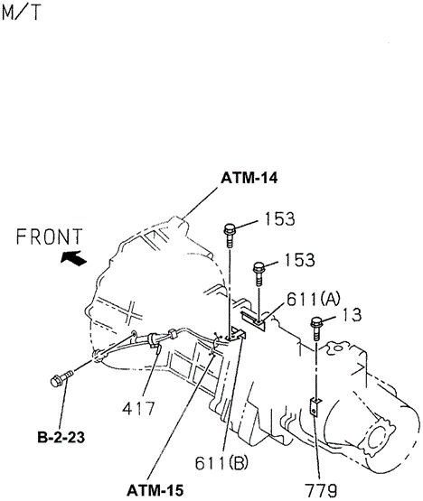 MT Sensor Brackets for 1997 Honda Passport #0