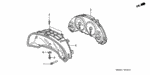 78117S6M901 - Electrical/Exhaust/Heater/Fuel: SCREW, TAPPING (3X12) for Acura Image