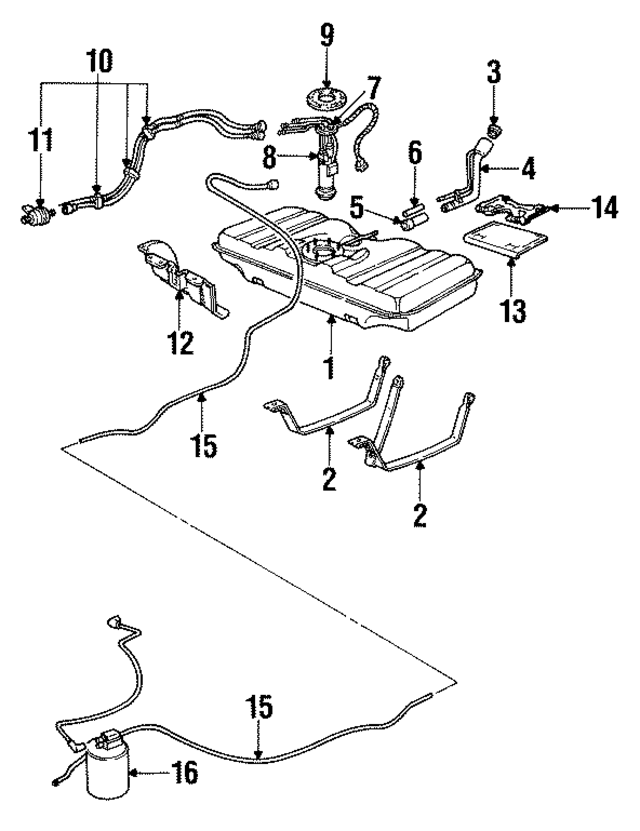 10218495 - Fuel System: Fuel Tank for GM Image