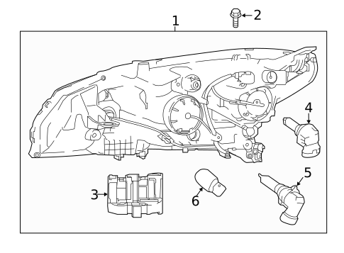 Bulbs - Chassis for 2018 Nissan LEAF #0