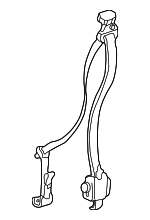 7337004020B0 - Body: Lap &amp; Shoulder Belt for Toyota: Tacoma Image