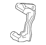 4772112A70 - Brakes: Caliper Mount for Scion: xB | Toyota: Prius V, RAV4 Image