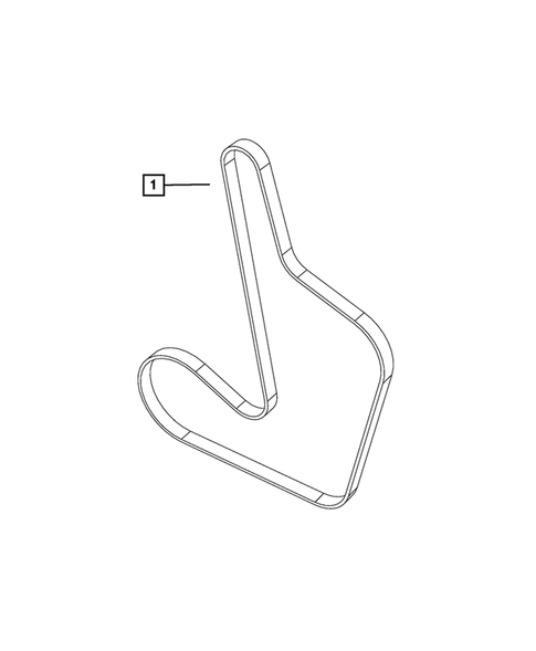 Drive Belts for 2012 Dodge Journey #0