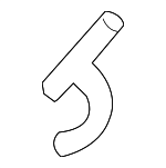 2817437100 - Engine: Air Cleaner Body Clamp for Hyundai: Accent, Elantra, Tiburon, XG300, XG350 Image