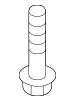PAF106802 - Suspension: Suspension Stabilizer Bar Bracket Bolt for Porsche Image