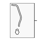 8K9877203C - Body: Drain Hose for Audi: A4 Quattro, allroad Image