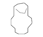 8D9877242B - Body: Drain Hose Grommet for Audi: A4, A4 Quattro, A5 Quattro, A6, A6 Quattro, allroad, Allroad Quattro, RS4, RS5, S4, S5, S6, TT, TT Quattro Image