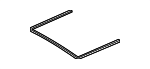 8K9877913A - Body: Rear Weather-strip for Audi: A4 allroad, A4 Quattro, allroad Image