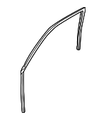 72235S84A01 - : 1998-2002 Honda Accord - Channel R Front Door Run for Honda: Accord Image