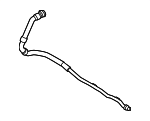 17125A36657 - Cooling System: Front Pipe for BMW Image