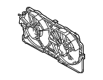 158982 - Cooling System: ACDelcoâ„¢ Shroud for Buick: Century, Regal Image