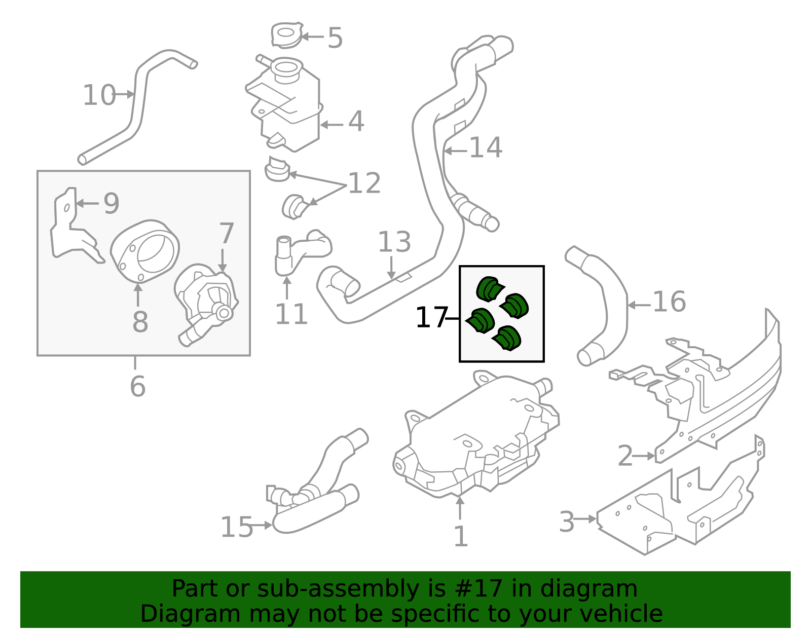 Genuine Porsche 911 Carrera 3.2 Air Box Clamp Clip – Fits 1984-1989 – 93011090200