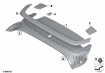 54377220790 - : Folding Top Compartment Lid for BMW Image