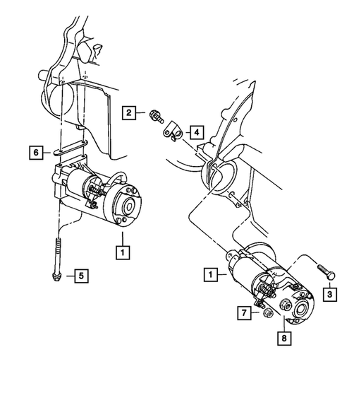 Starters for 2002 Jeep Wrangler #0