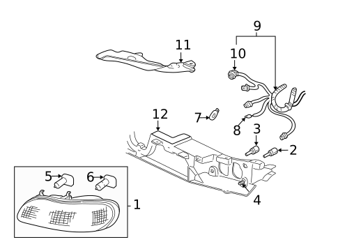 Lighting - Exterior for 1998 Chevrolet Malibu #0