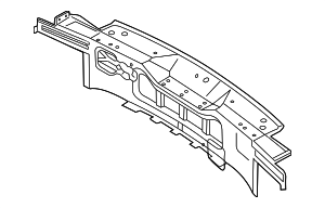 4L0813311 - Body: Rear Body Reinforced for Audi Image
