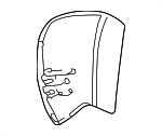 45258T60A00 - Brakes: Air Inlet Panel for Honda Image