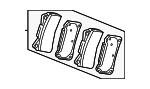 45022T60A01 - Brakes: Brake Pads for Honda Image
