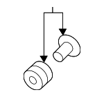 3B9998754 - Body: Wiper Motor Bushing Kit for Audi Image