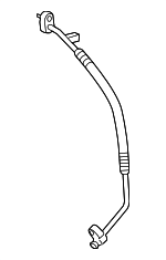 64539291278 - HVAC: Pressure Hose for BMW: i3 Image